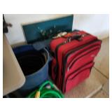Suit Case and Hoses 