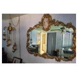 Amazing Vintage Hollywood Regency Mirror