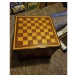 Mid Century Modern Game Ottoman Stool by Lane 