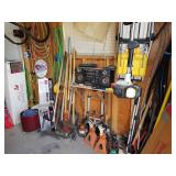 Christmas tree and Gardening Tools 