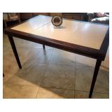 Mid Century Norquist Folding Table with leaf 