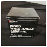 Vintage Ambico Japan V-0315 Video Wide Lens