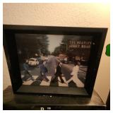 The Beatles Abbey Road 3-D Lenticular Framed 2016 Wall Art