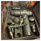 Abox High Frequency Massage Gun Deep Tissue Muscle Massage Gun Kit W/ Case