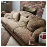 Couch with Fluffy Pillows