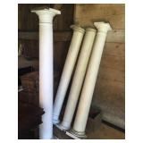 columns, about 6 feet