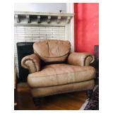leather armchair