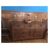 oak sideboard