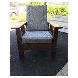 Oak Morris chair