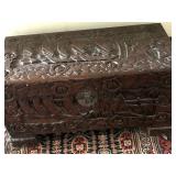 carved chest