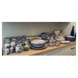 Lots of Hadley pottery