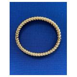 14k gold bangle