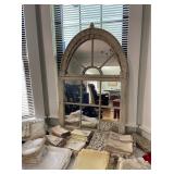 fun mirror and linens