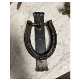 horseshoe door knocker