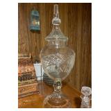 large crystal decanter "Brandy"