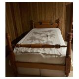 burl maple bed