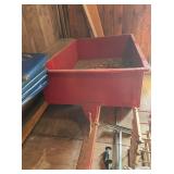 John Deere with attachments