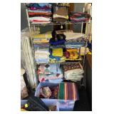 tons of textiles!