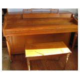 Light Wieght with Wheels Piano