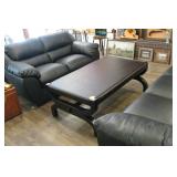 Leather Sofa Loveseat Table 