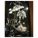 Asian Mother of Pearl Inlay Art 