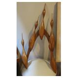 Teak Wood Hanging Art 