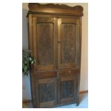 Maple Wood Armoire 