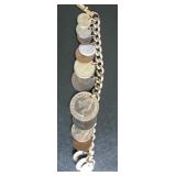 Italian Coin Bracelet 