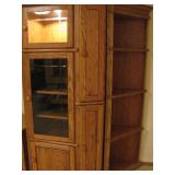 Entertainment Center Oak 
