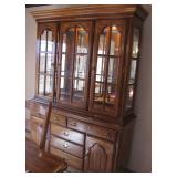 Beautiful Lighted Hutch 