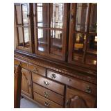 Beautiful Lighted Hutch 