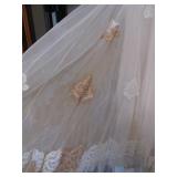 Vintage Wedding Dress - Showing Stain 