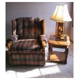 Broyhill Chair Solid Wood Trim 