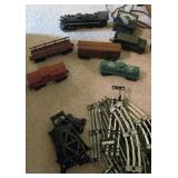 Antique Electric Train Set 