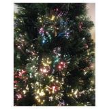 6 ft Fiber Optic Christmas Tree 