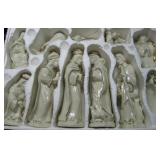 Porcelain Nativity Scene 