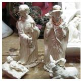 Porcelain Nativity Scene 