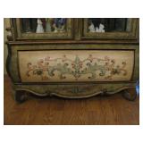 Pulaski Hand Painted Hutch with Drawer 