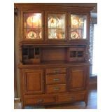 Roll Top Buffet Cabinet Beautiful
