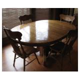 Oak Dinning Room Table 
