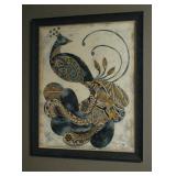 Really Cool Peacock Hanging Decor 