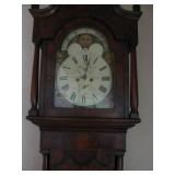 1831 8ft tall Grandfather Clock - The chimes sound like a train bell - Handed down generations - Wor