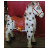 Tin Mobo Toy Horse 
