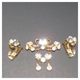Vintage Christian Dior Brooch ~ Earrings 