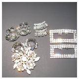 Shoe Clips ~ Cufflinks ~ Brooch set 