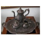 Coffee Tea Set very Ornate 