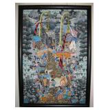 Bali Signed Painting 
