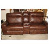 Leather Electronic Theater Sofa  
