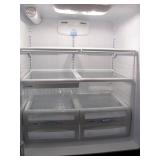 LG 21.8-cu ft French Door Refrigerator - Stainless Steel 