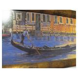 Another Venice Italy Canal Painting - Signed 